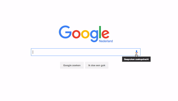 Zoeken naar vacatures in Google